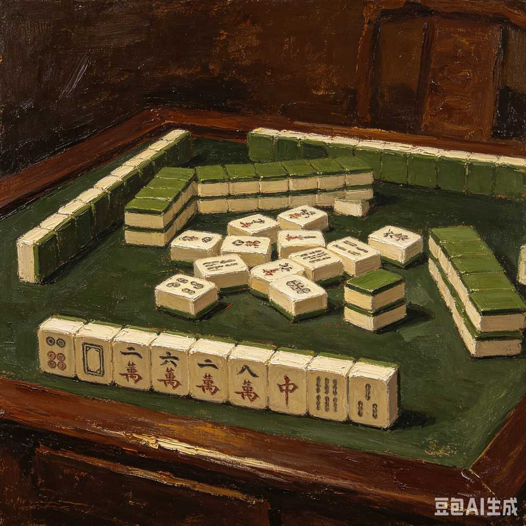 classic color mahjong tiles