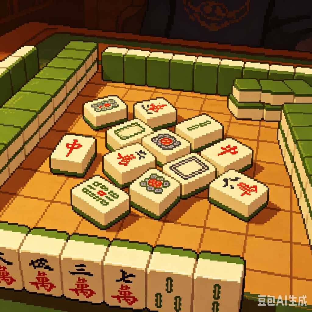 stable mahjong tiles stacking